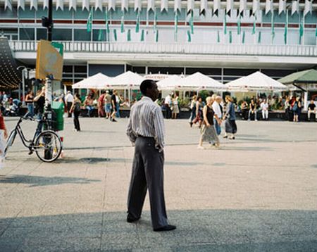 Stephen Waddell: “Man at Alexanderplatz” , 2002