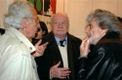 Giorgio Teglio (a sinistra) con Attilio Sartori e Martino Oberto